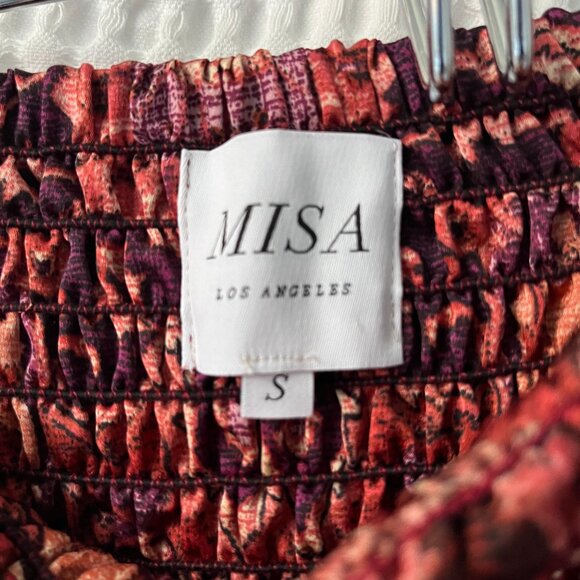 Misa Los Angeles boho multicolored harem pants NWOT lightweight summer vacation - Picture 5 of 5